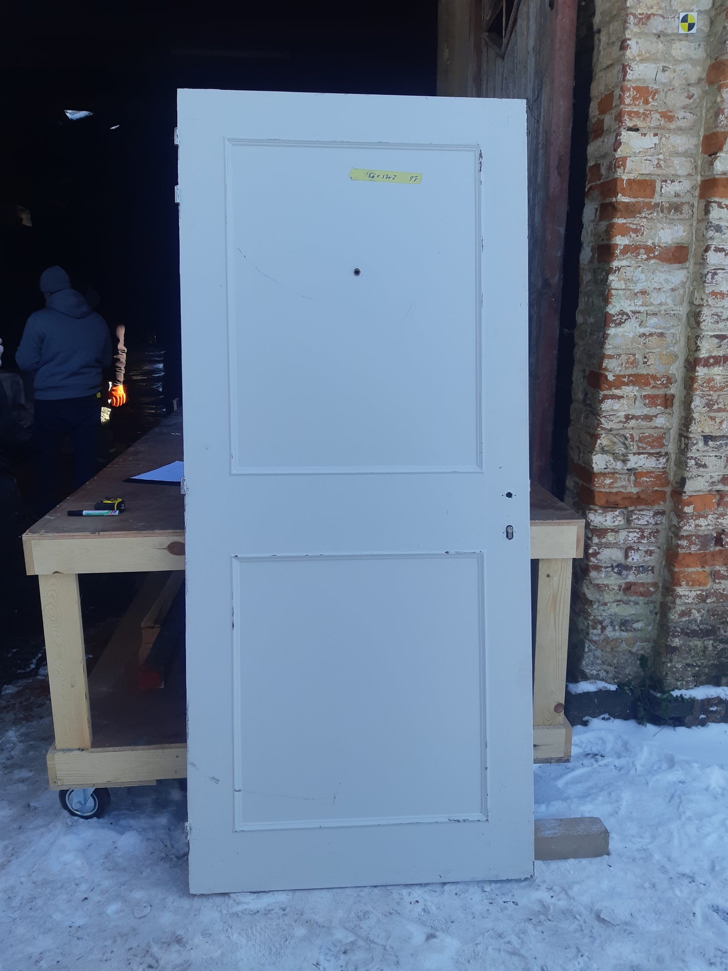 Porte bois moulurée (PO11)