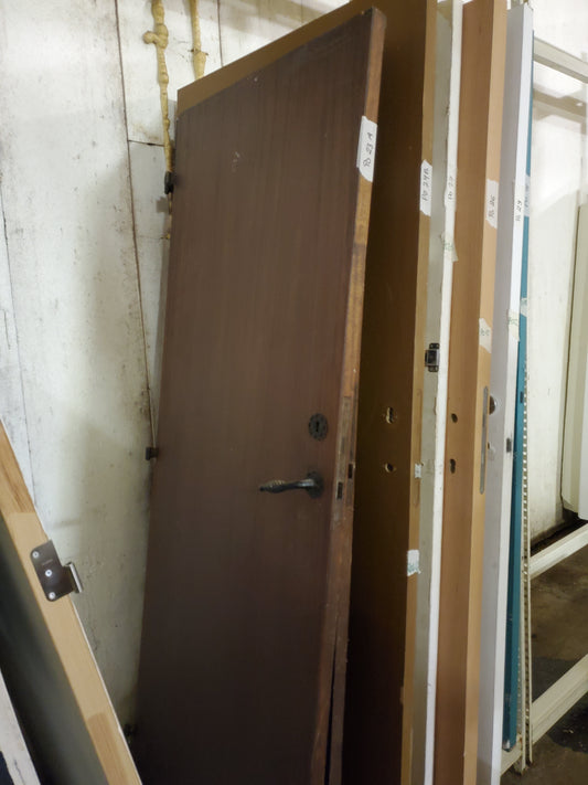 Porte bois pleine (PO23A-B)