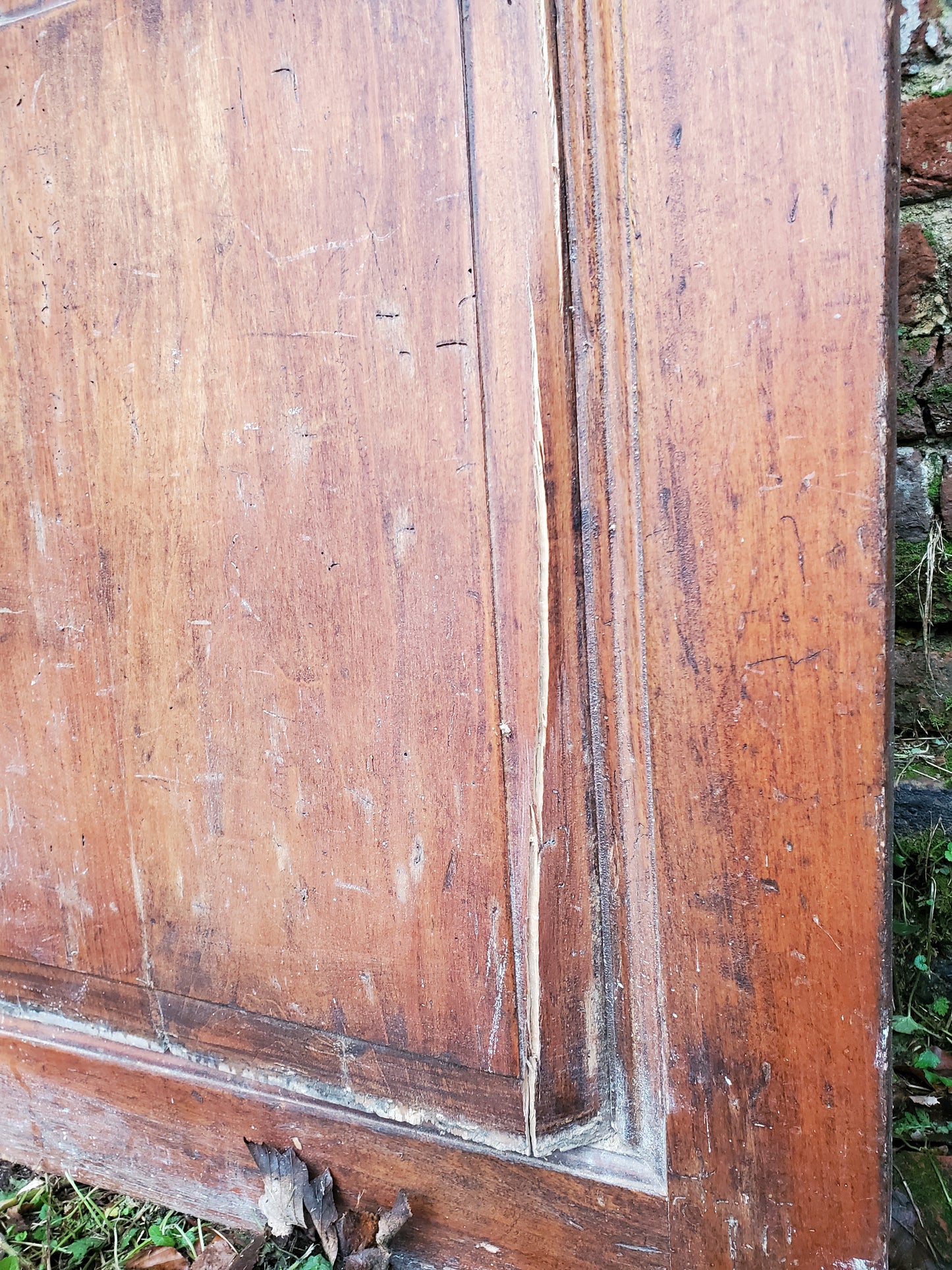 Porte bois moulurée (PO07A-B)