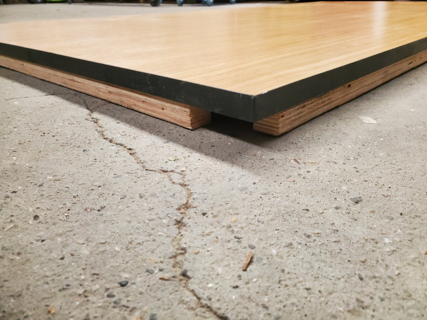 132m2 de dalles de plancher en chêne