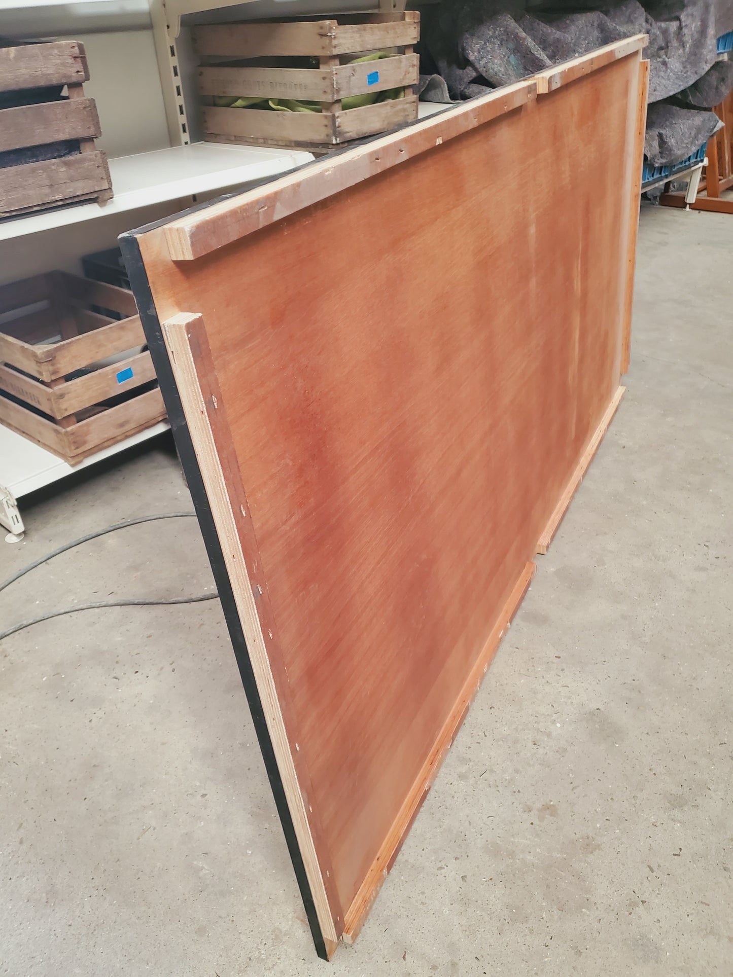 132m2 de dalles de plancher en chêne