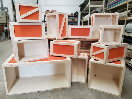 Caisses de transport - led intégré