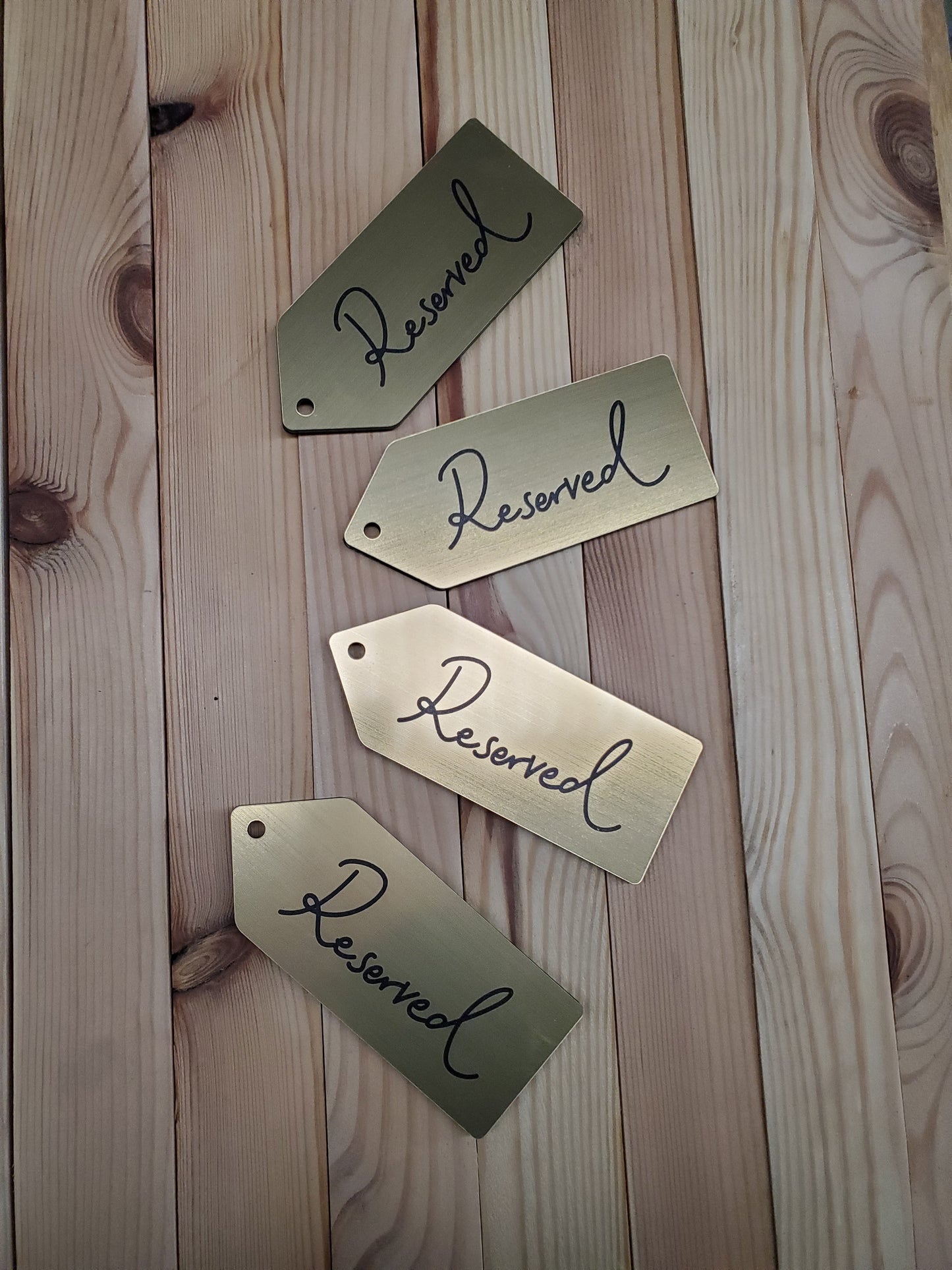 Plaquette réservation