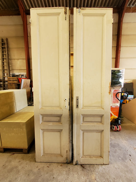 Porte bois moulurée double (POD04A-B)