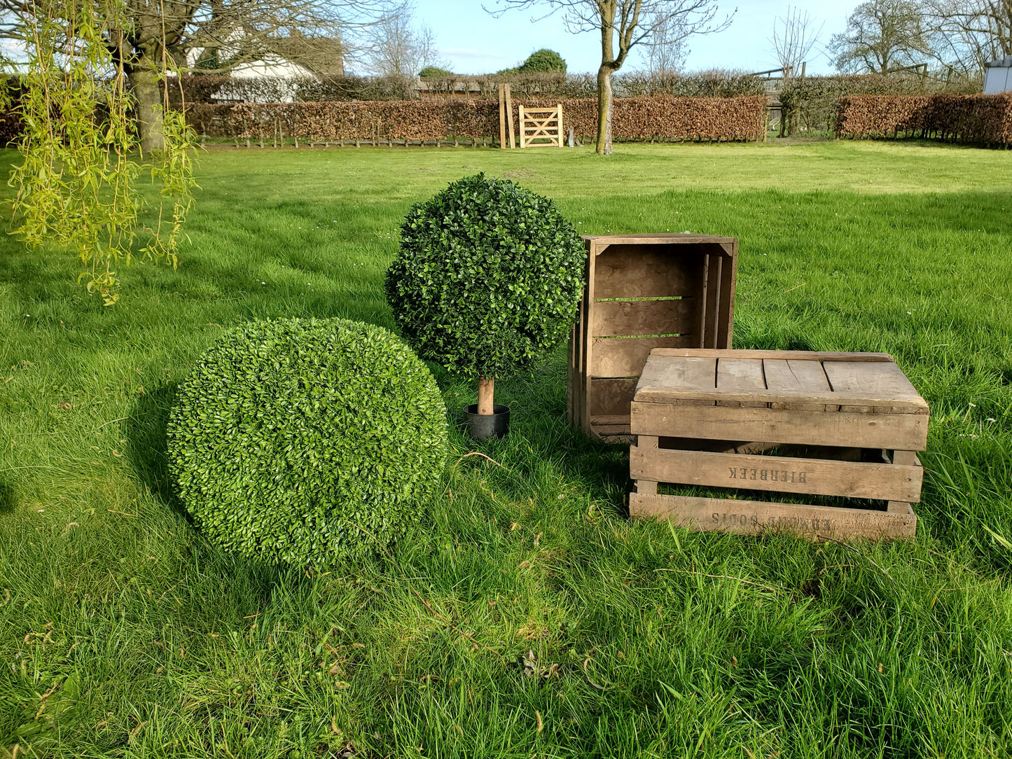 Fleurs artificielles - Bui boule 40cm