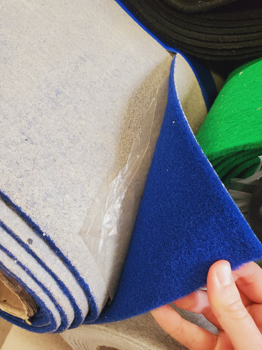 Moquette aiguilletée - bleu foncé (MOQ16)