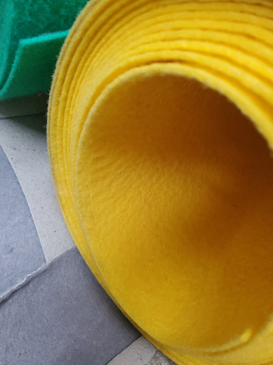 Moquette aiguilletée - jaune (MOQ25)