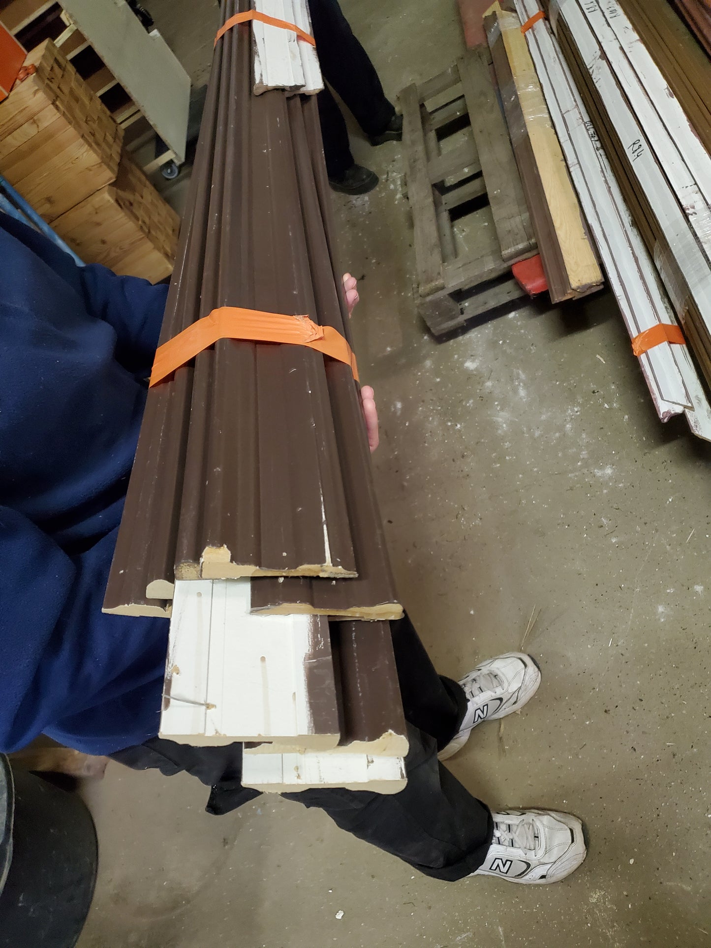 Plinthes moulurées MDF - 9cm (PLI06)