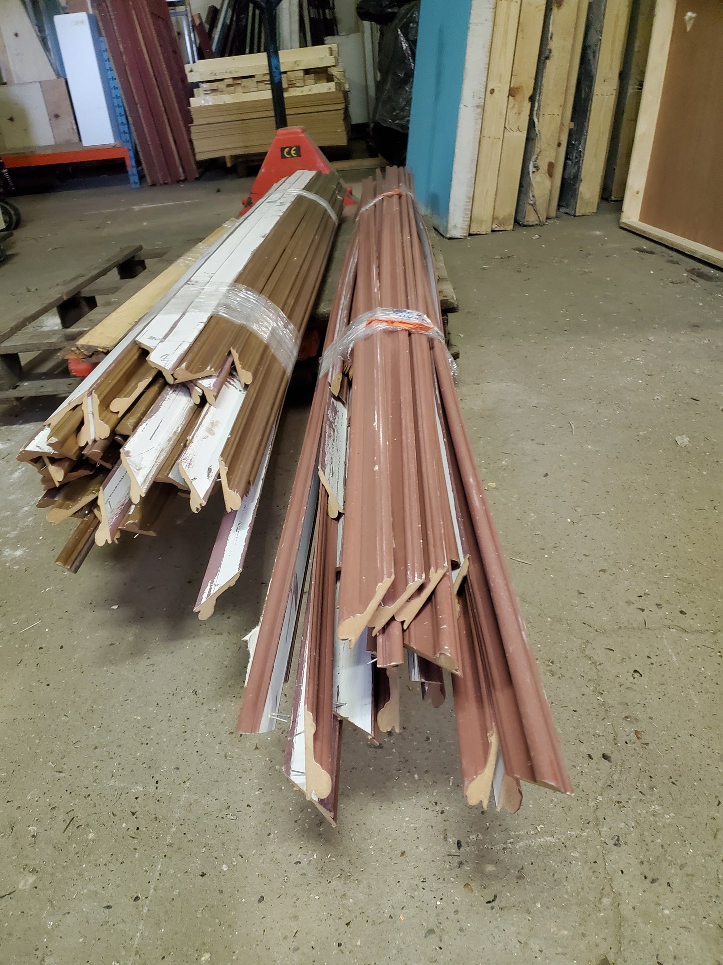 Plinthes moulurées MDF - 4,5cm (PLI04)