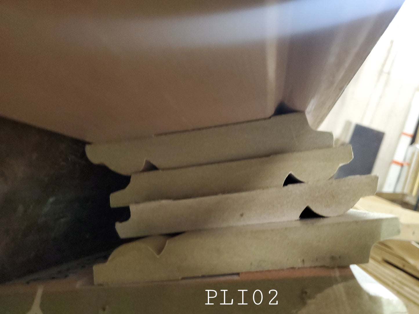 Plinthes moulurées MDF - 14cm (PLI02)