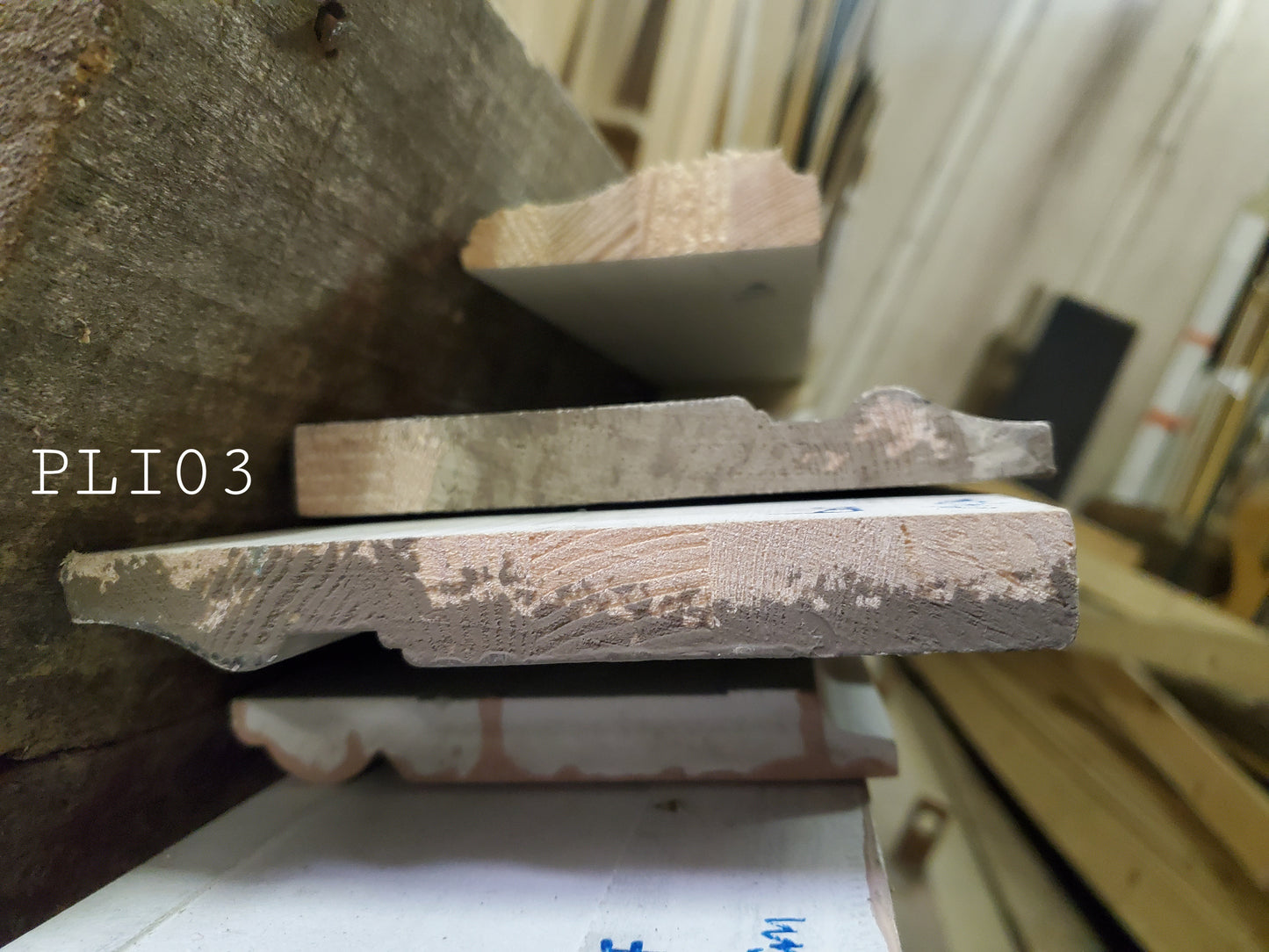 Plinthes moulurées bois - 14cm (PLI03)