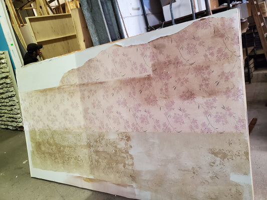 Feuille Décor / Panneau sur châssis - bois (réf. RDC W)