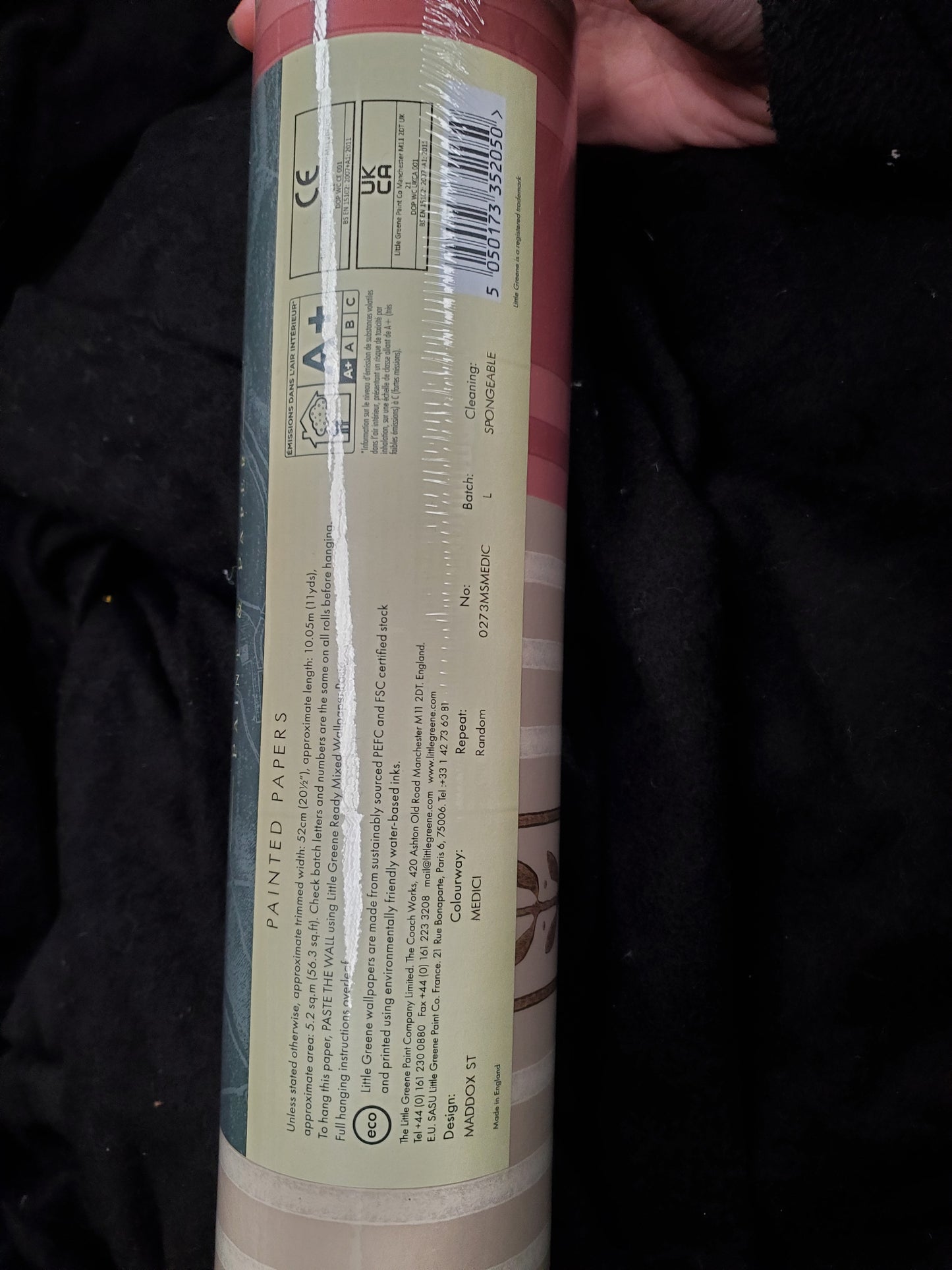 Papier peint - Little Greene - Maddox St Medici (PP14)