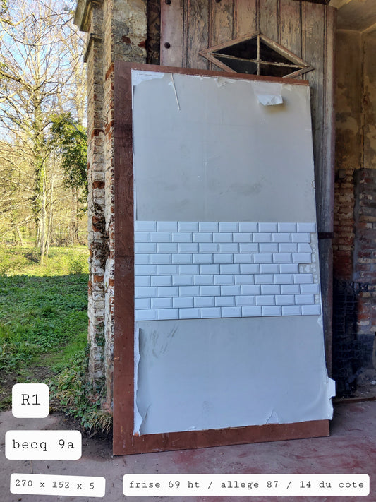 Feuille Décor / Panneau sur châssis - bois (285x100,5x5,5)