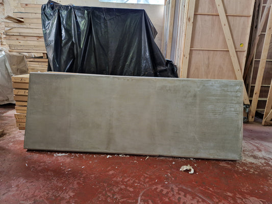 Feuille Décor / Panneau sur châssis - béton (256 x 127 x 7,5)