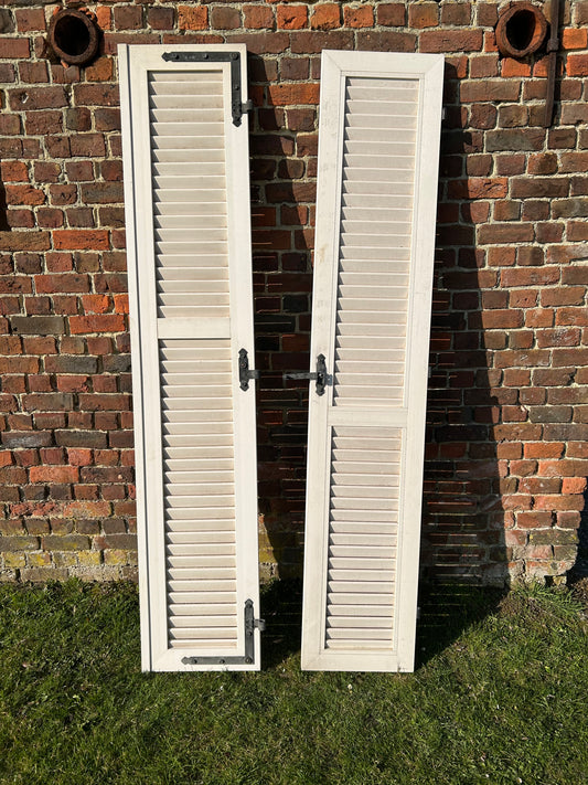 Volets battants extérieurs blancs en pvc