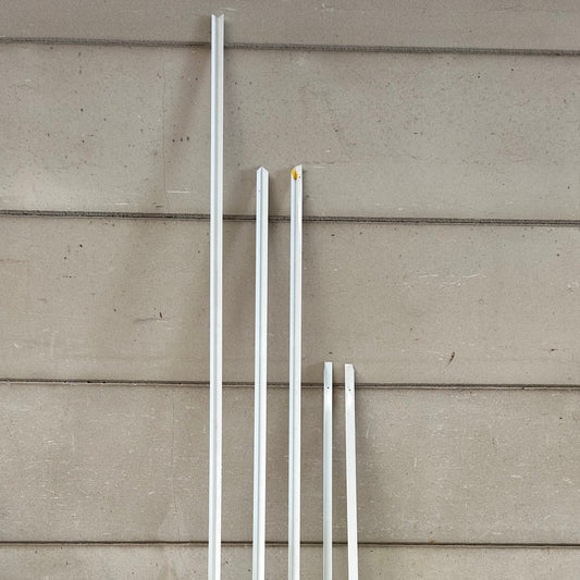 Cornières alu blanches