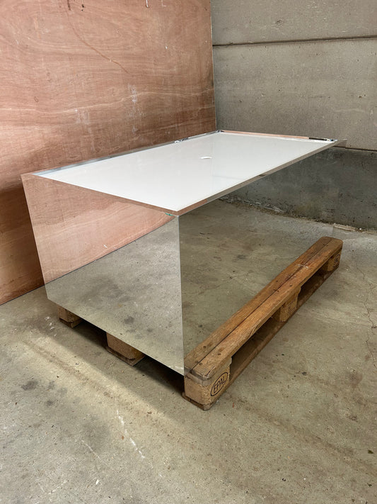 Socle rectangulaire miroir