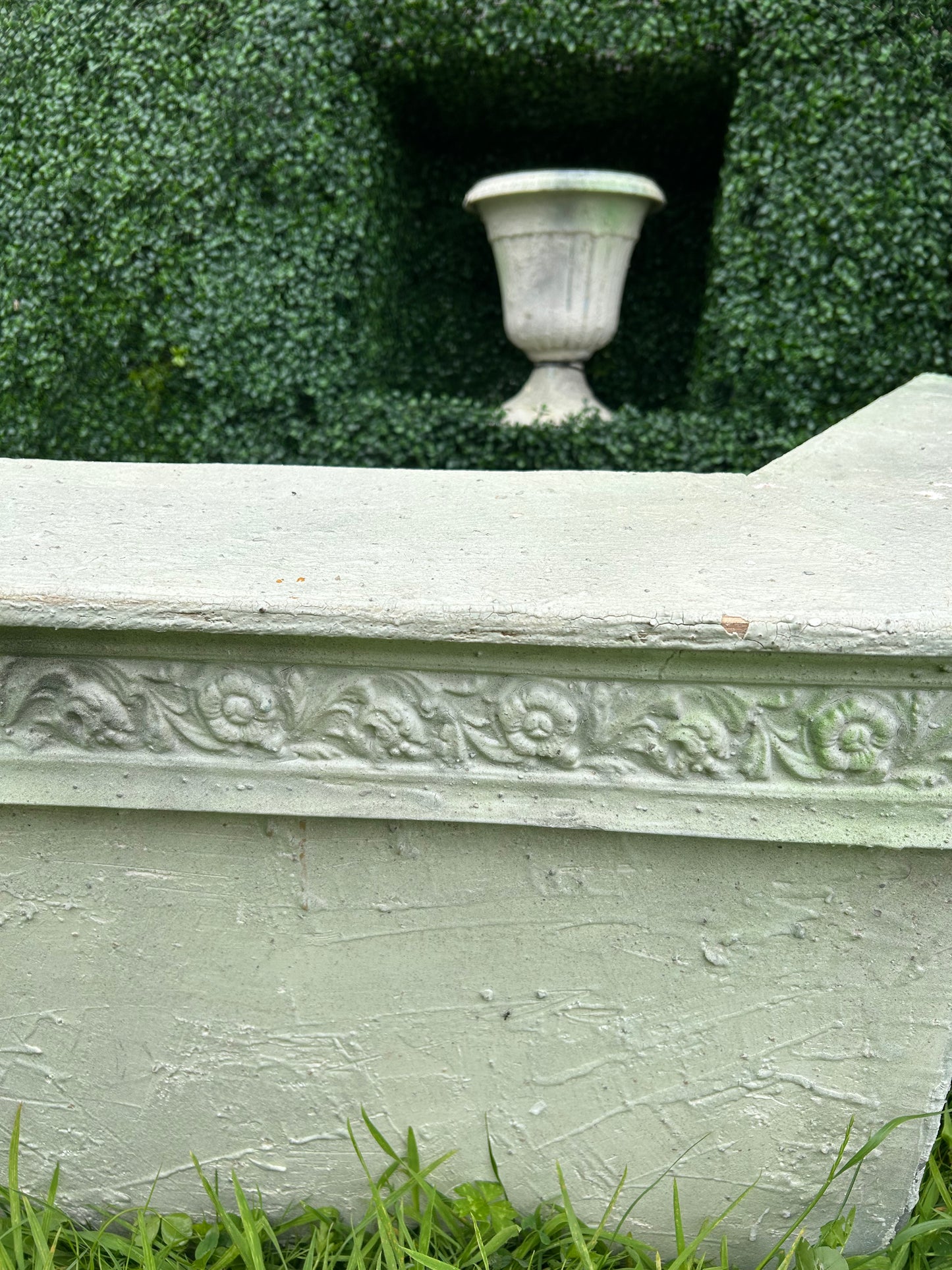 Fond de décor jardin