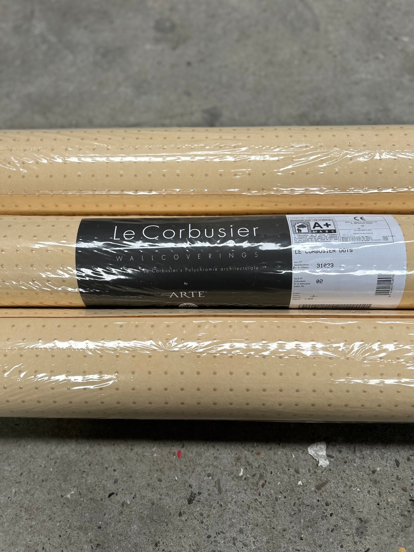 Papier peint intissé Arte - Le Corbusier - Dots - Natural Sand (31023)