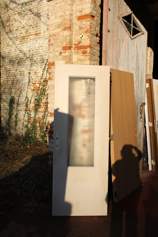 Porte bois vitrée (PO13)