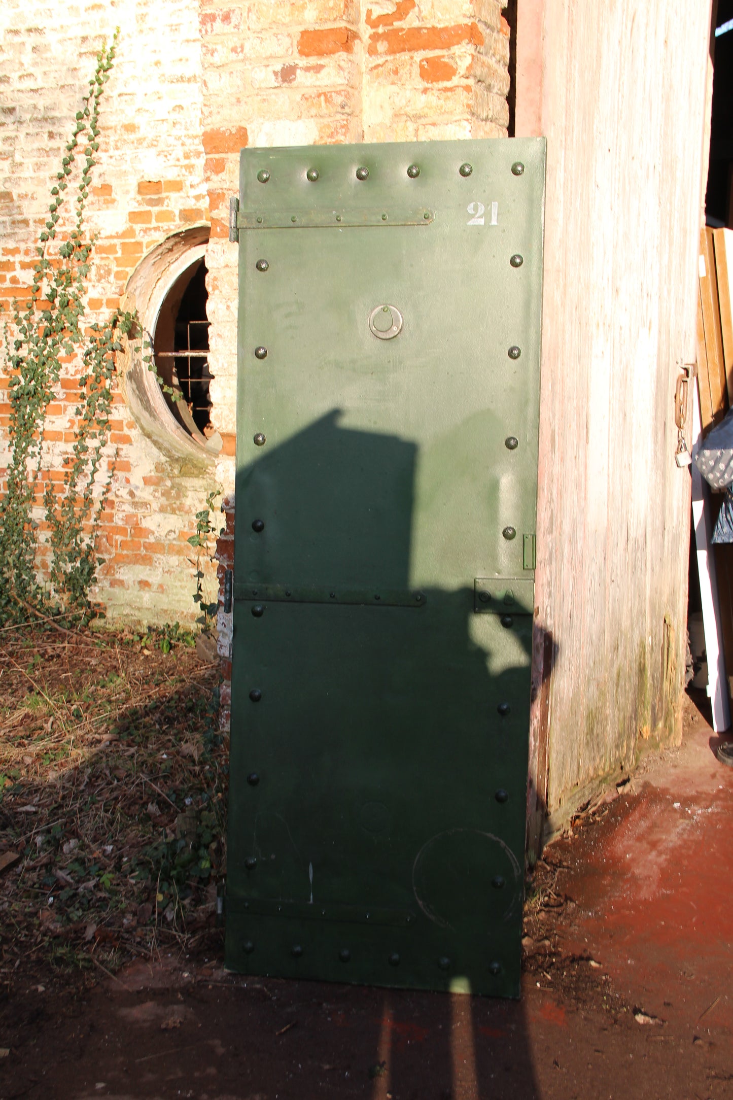 Porte bois effet métal (PO33)