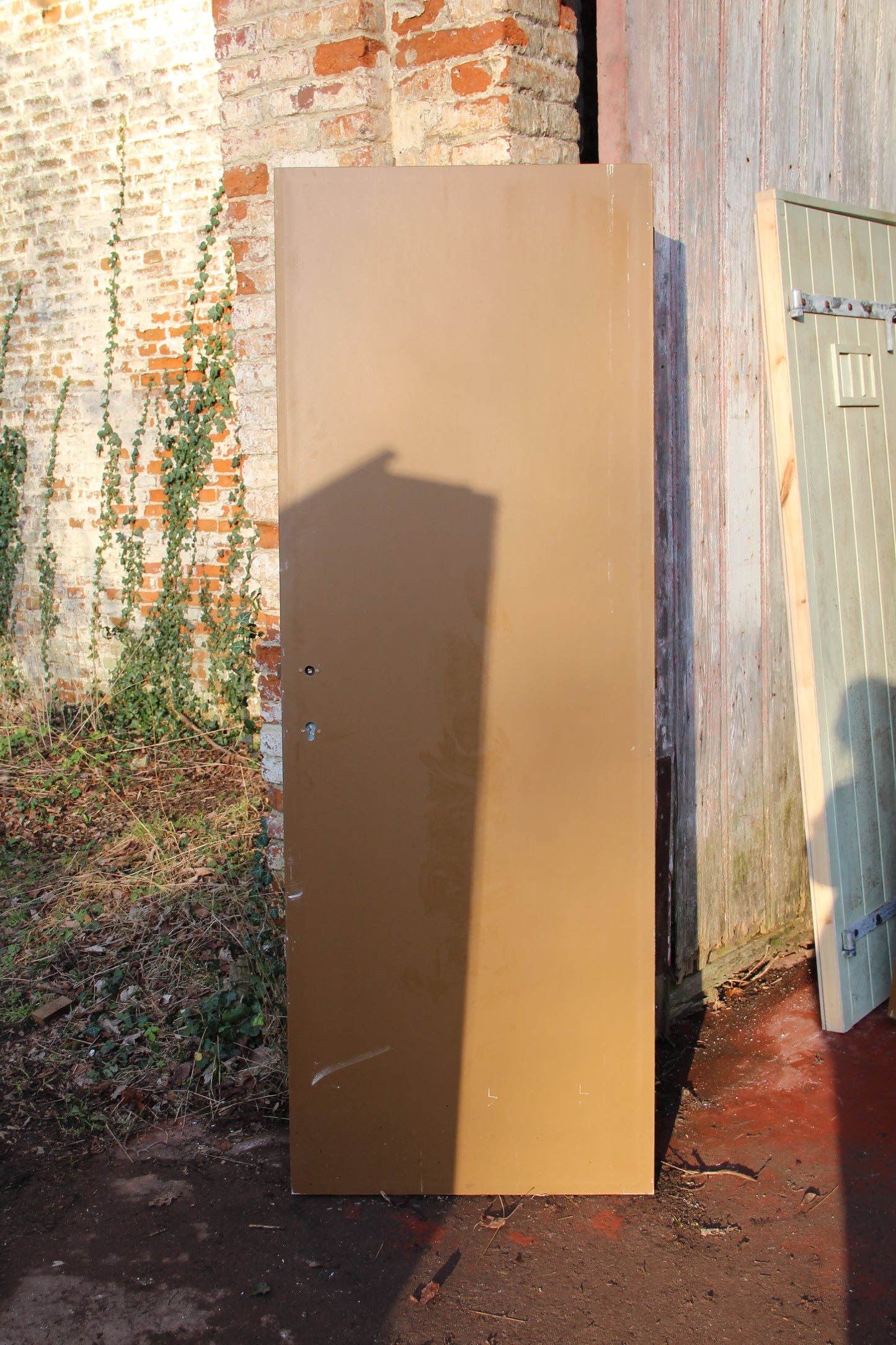 Porte bois pleine (PO24A-B)