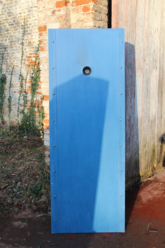 Porte bois effet métal (PO34)