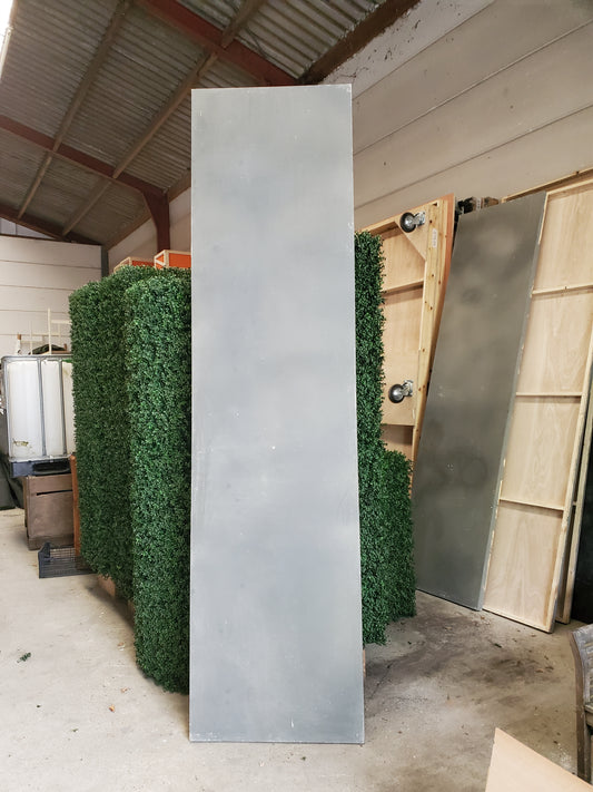 Feuille de décor / Panneau sur châssis - bois effet béton (292 x 49 x 5)