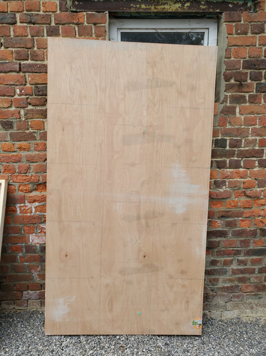 Panneau sur châssis - bois (208 x 116 x 6)