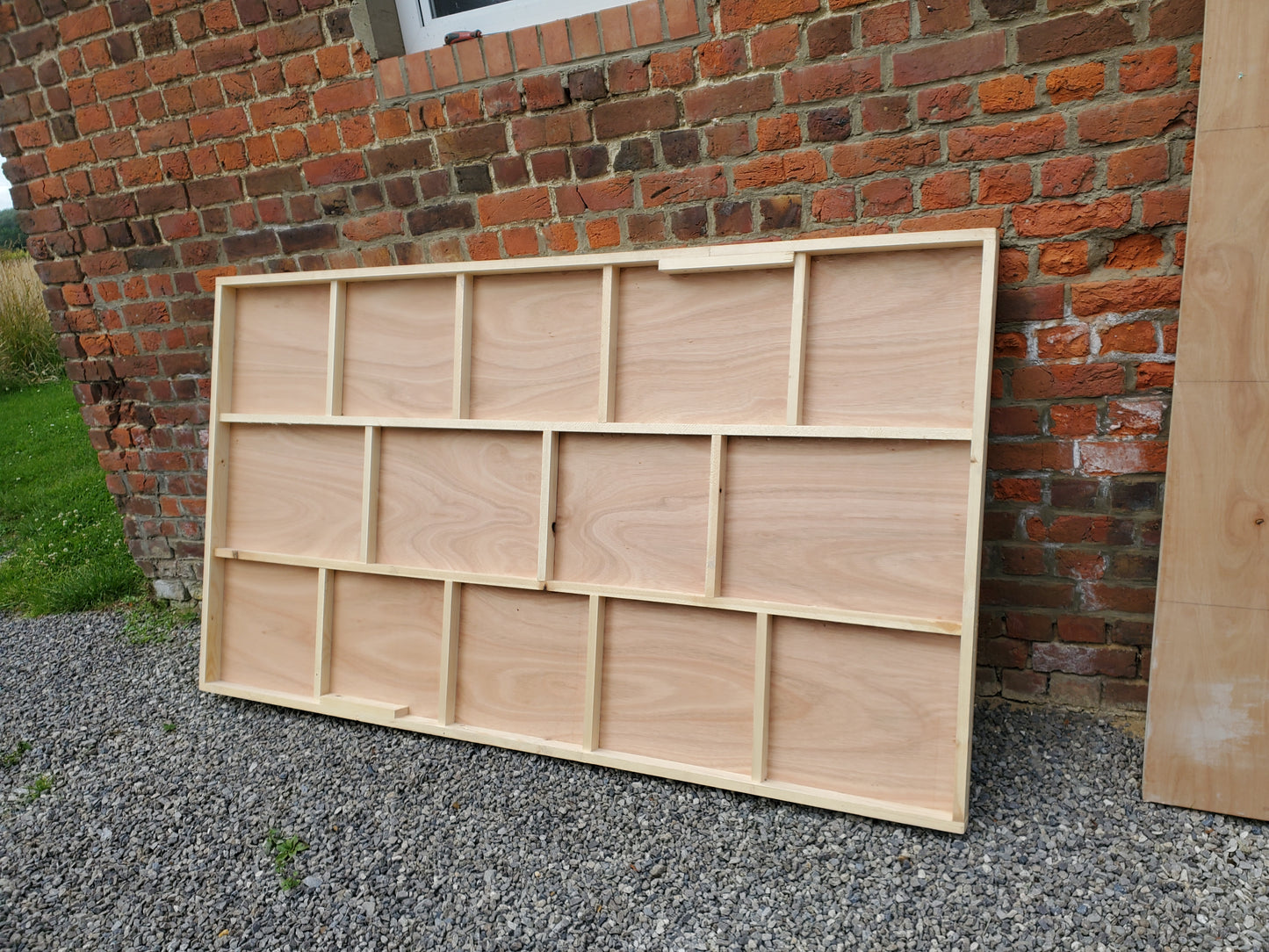 Panneau sur châssis - bois (208 x 116 x 6)