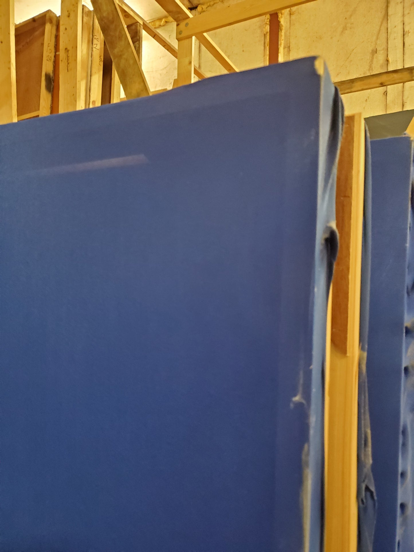 50 Panneaux sur châssis - toiles écran bleu - blue key (200 x 100 x 6,5)