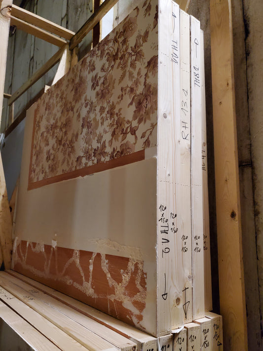 Feuille Décor / Panneau sur châssis - bois (150 x 120 x 5)