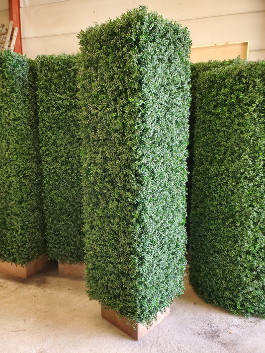 Fleurs artificielles - Bui topiaire rectangulaire