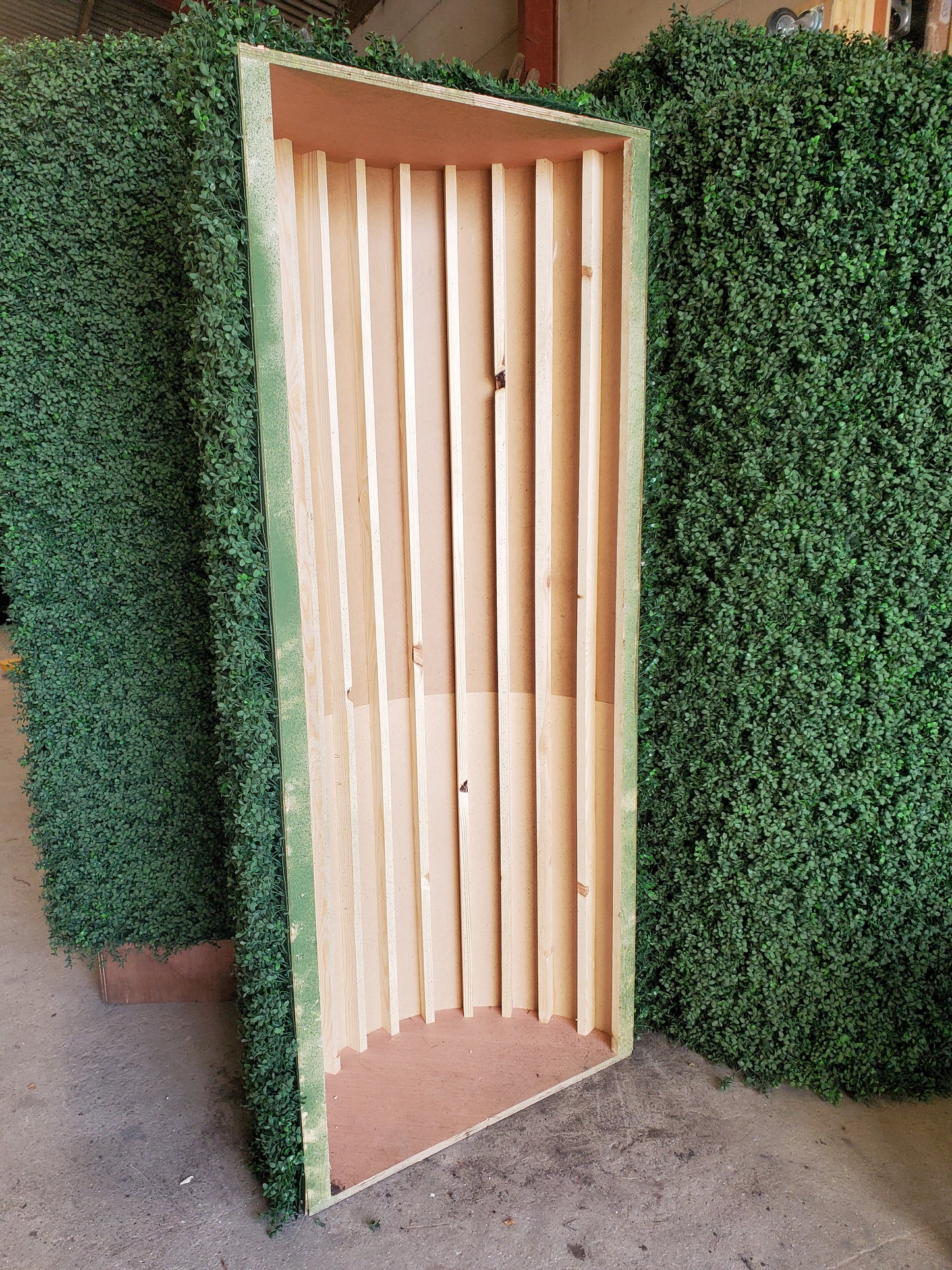 Fleurs artificielles - Bui topiaire semi-circulaire