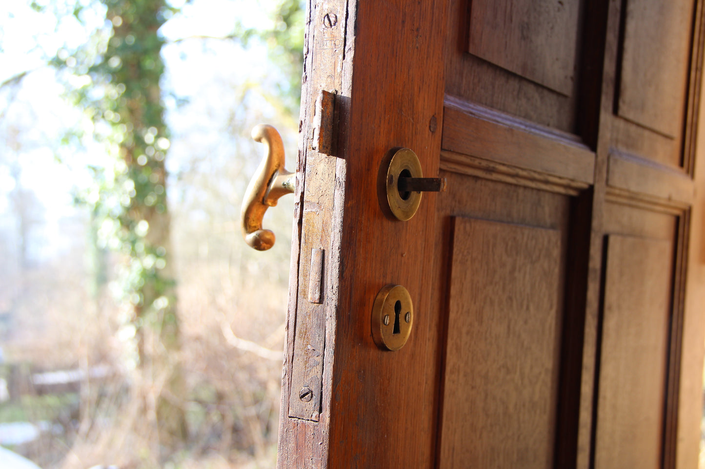 Porte bois moulurée (PO03)