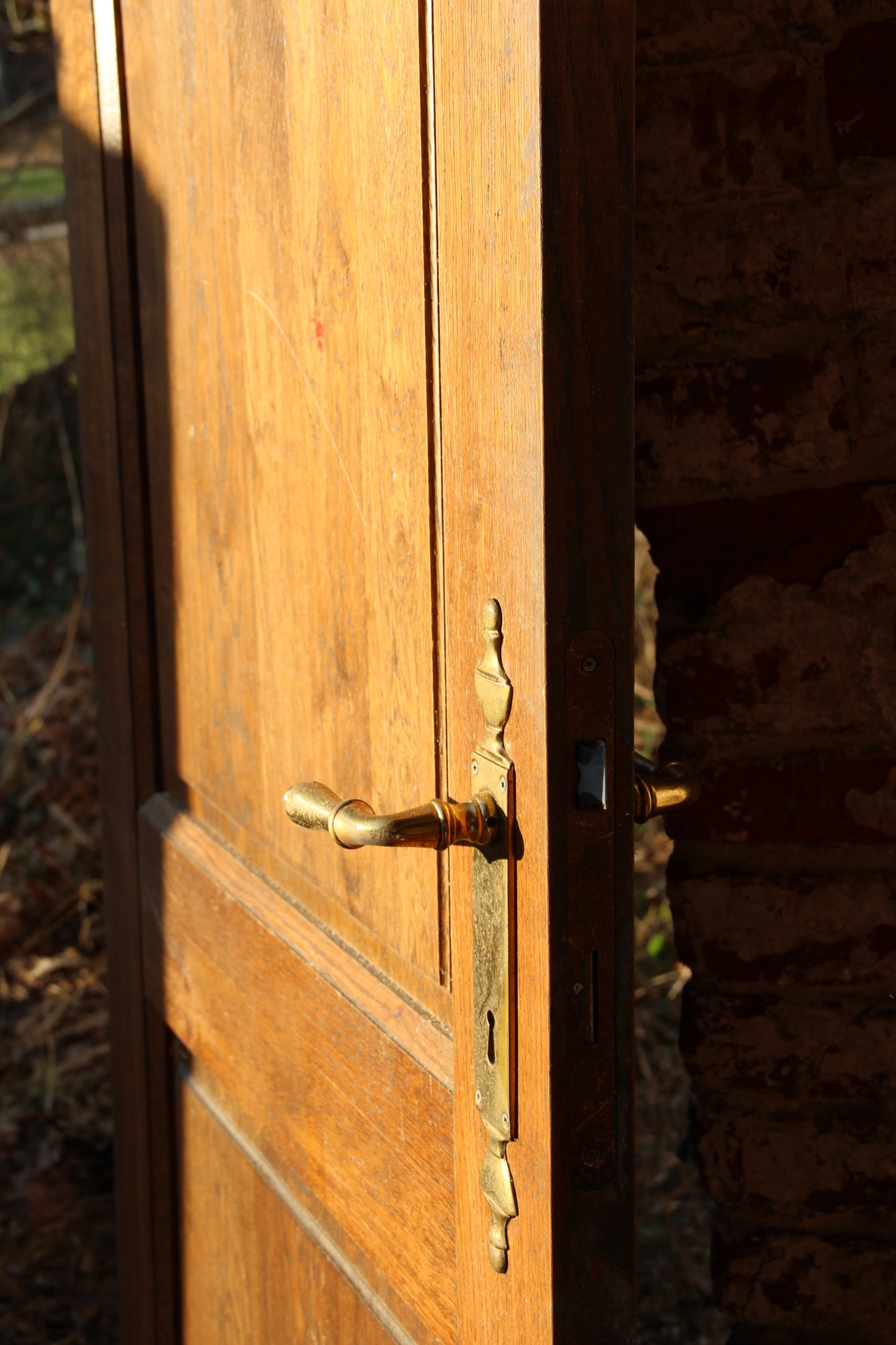 Porte bois moulurée (PO09A-B)