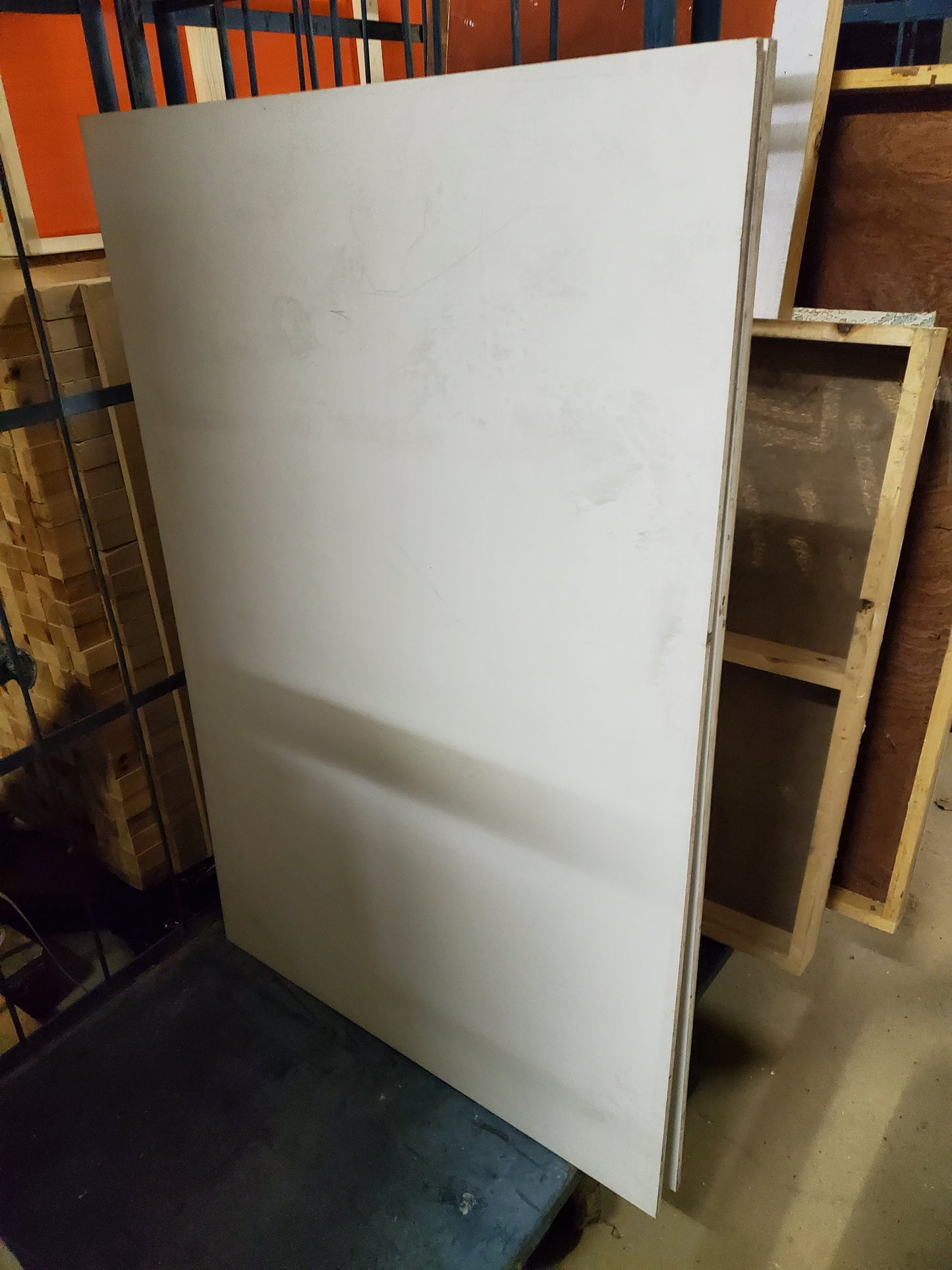 Plaque foam PVC blanche 122x82,5x1