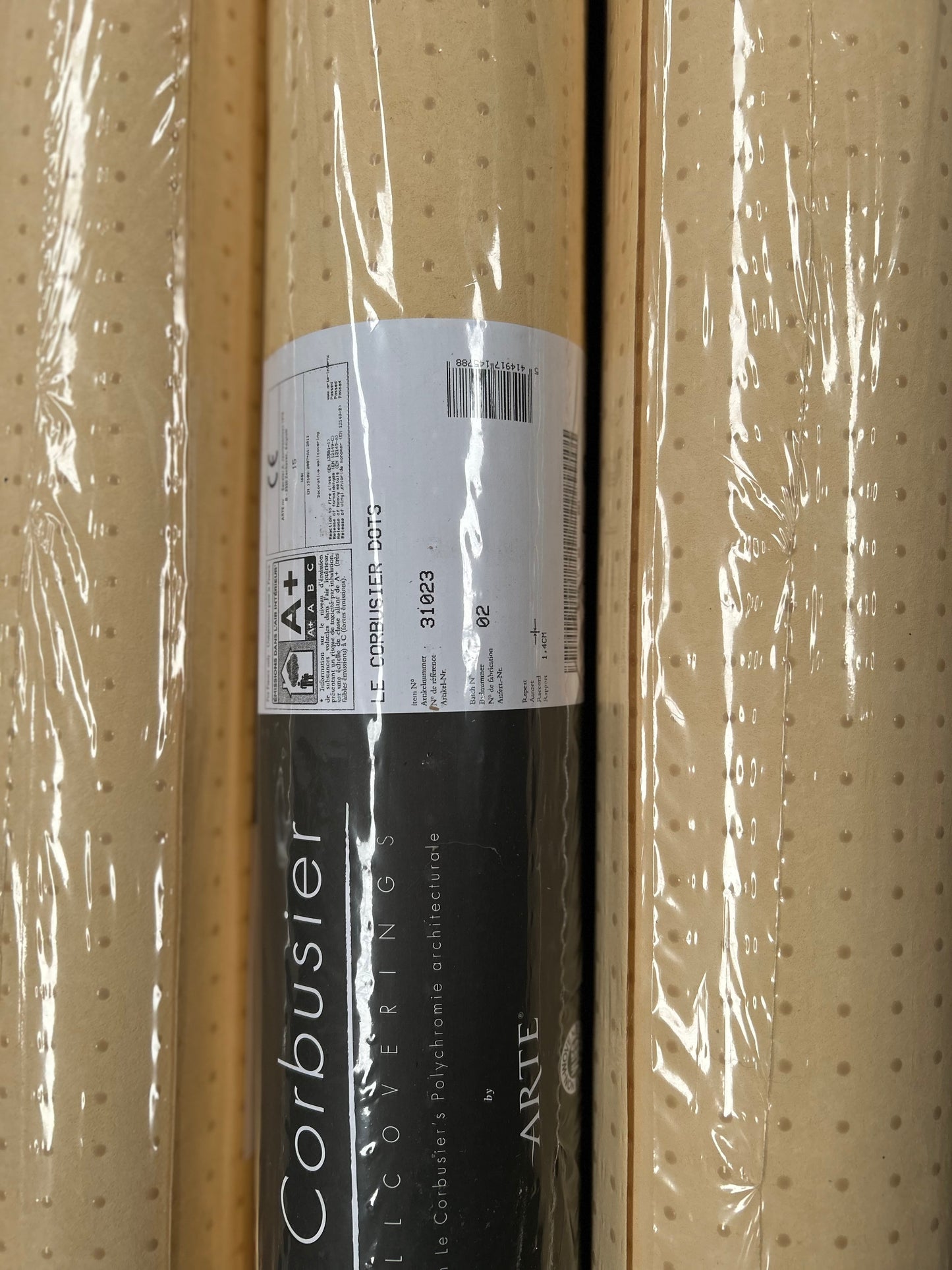 Papier peint intissé Arte - Le Corbusier - Dots - Natural Sand (31023)