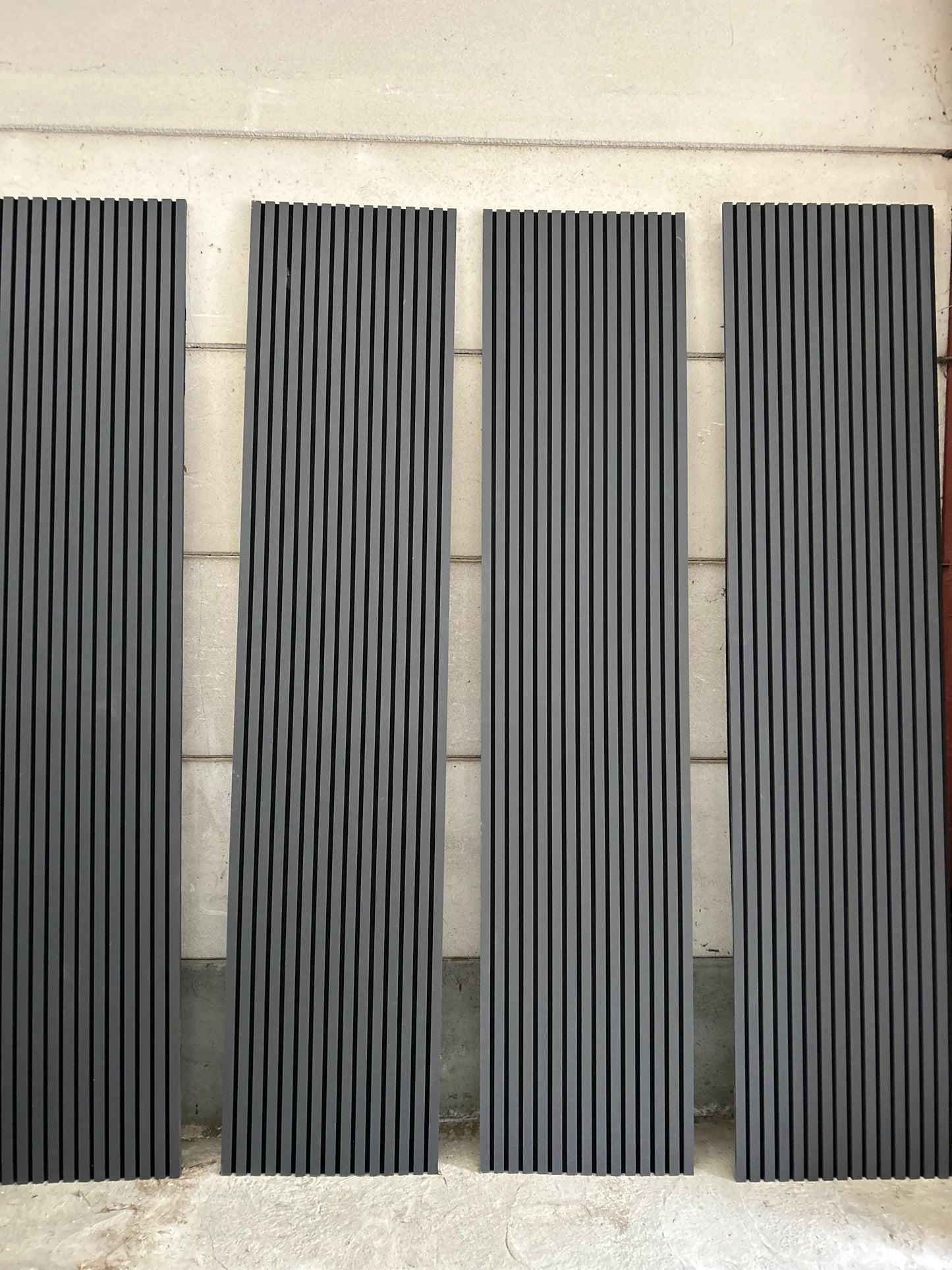 Panneaux muraux décoratifs gris