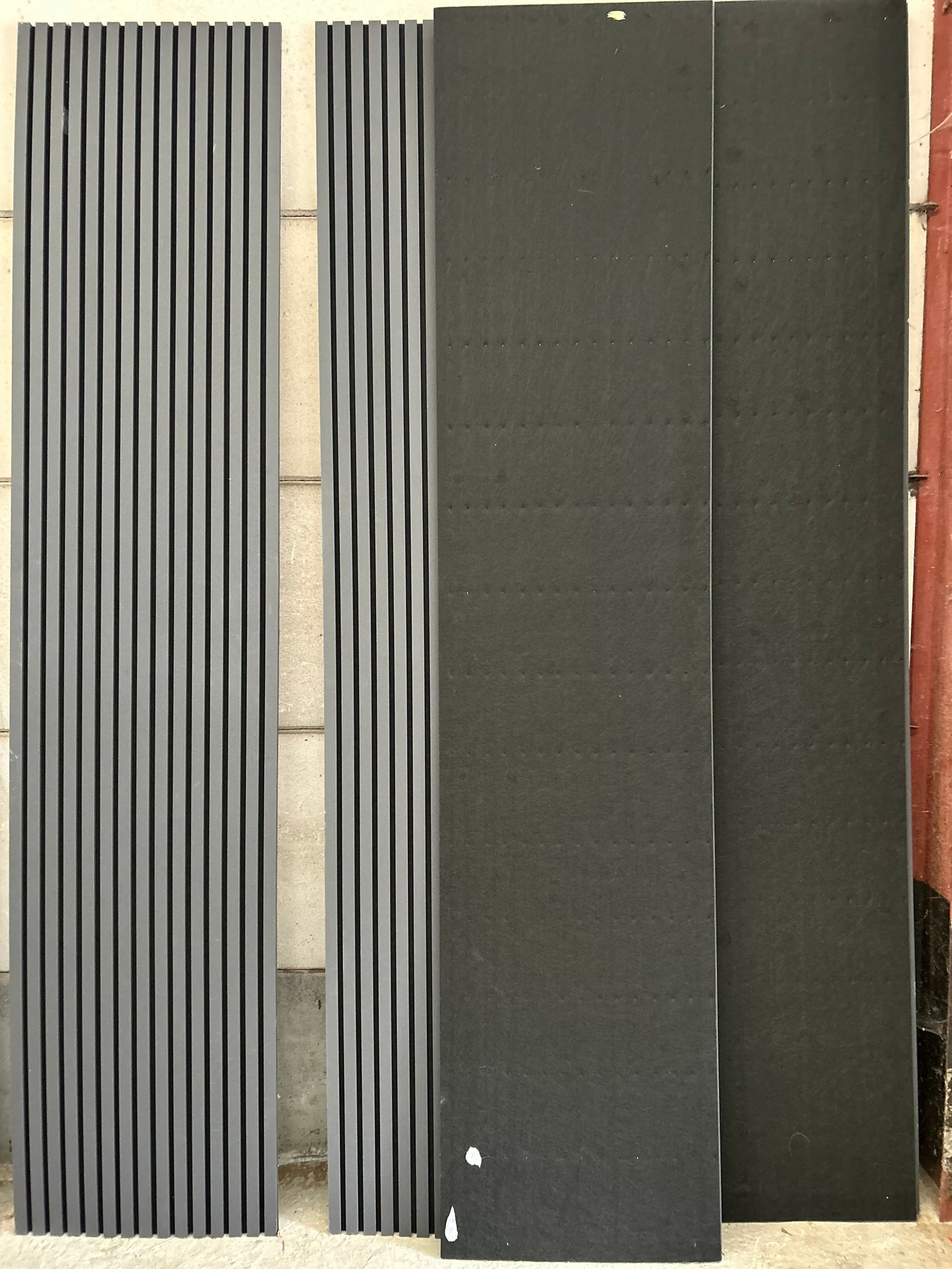 Panneaux muraux décoratifs gris