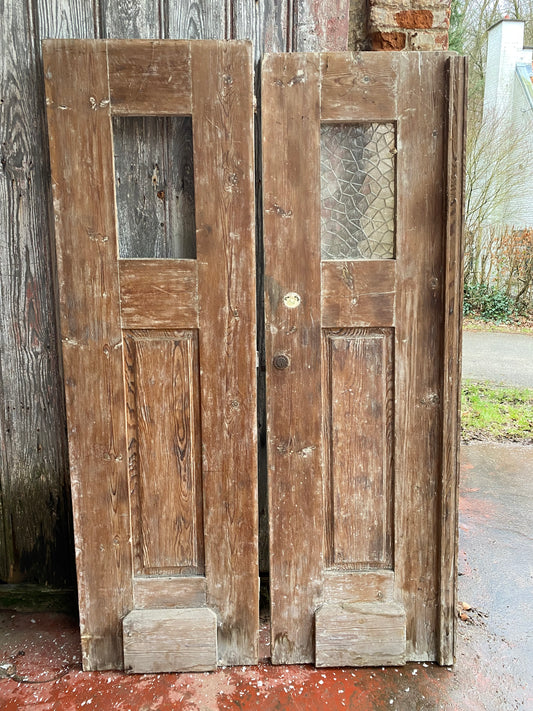 Porte bois moulurée double (POD02/1AB-2AB)